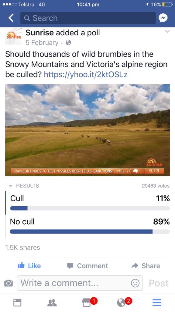 Channel 7 Sunrise Poll